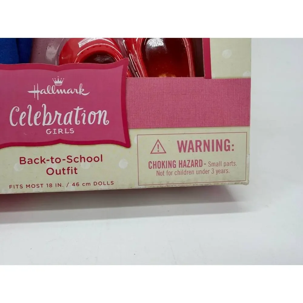 Madame Alexander Hallmark Celebration Girls Back to School 18in Doll Outfit